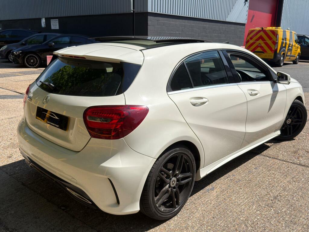 Mercedes-Benz A Class 1.5 A180d Amg Line 7G-dct Euro 6 Ss LK17OCU White #6