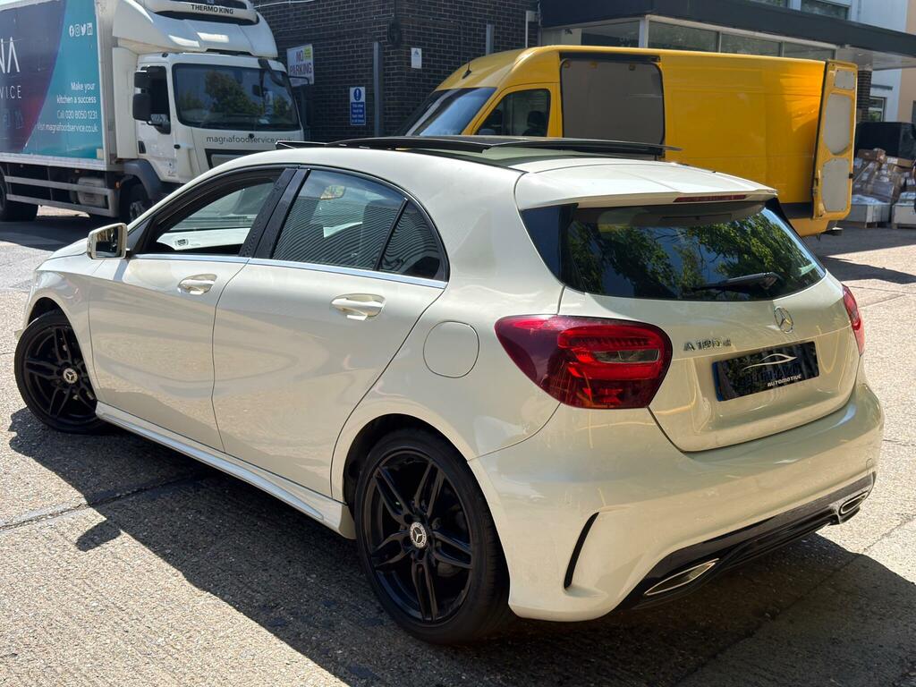 Mercedes-Benz A Class 1.5 A180d Amg Line 7G-dct Euro 6 Ss LK17OCU White #2