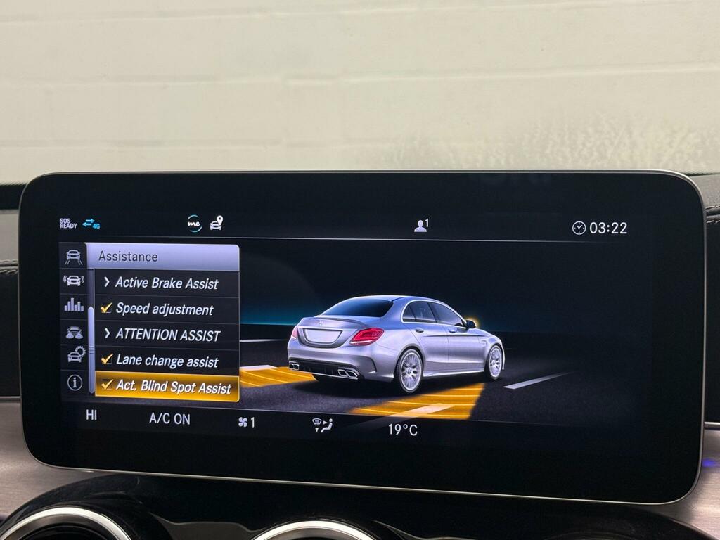 Mercedes-Benz C Class 2.0 C220d Amg Line Saloon G-tronic Eur Grey #32