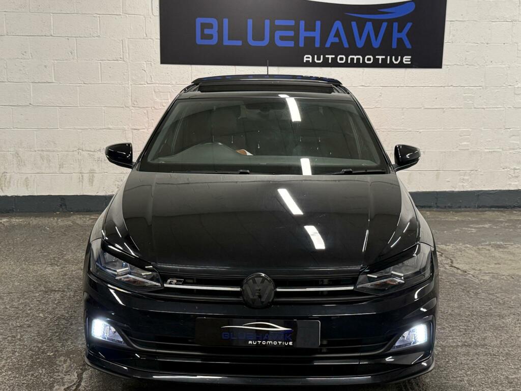 Volkswagen Polo 1.0 Tsi R-line Dsg Euro 6 Ss Black #4