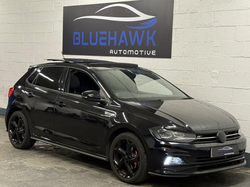Volkswagen Polo 1.0 Tsi R-line Dsg Euro 6 Ss Black #6