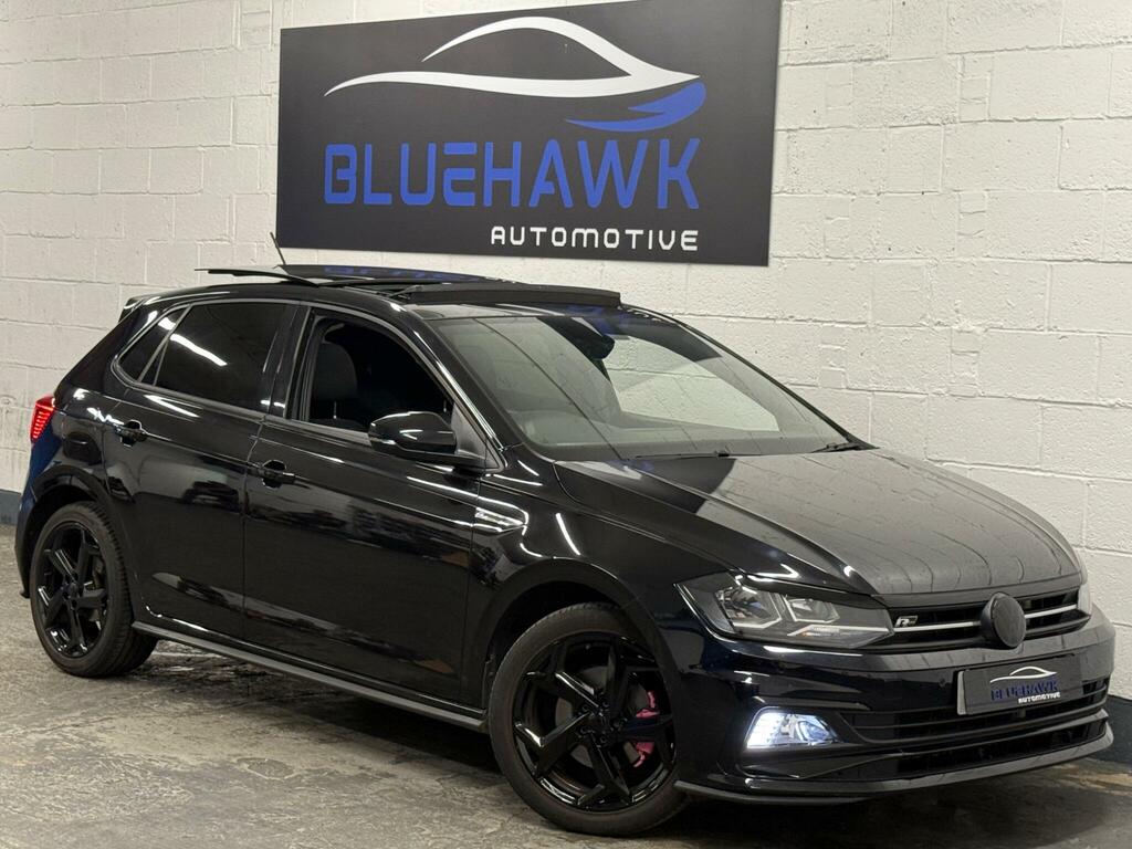 Volkswagen Polo 1.0 Tsi R-line Dsg Euro 6 Ss Black #5
