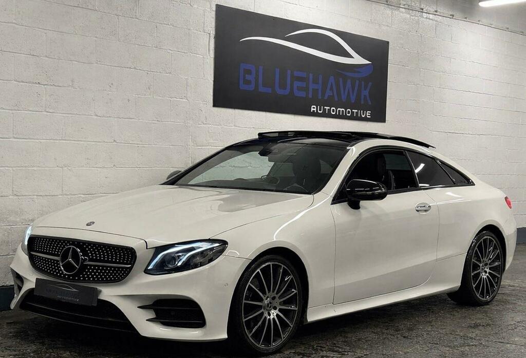 Mercedes-Benz E Class 2.0 E220d Amg Line Premium Plus Coupe White #6