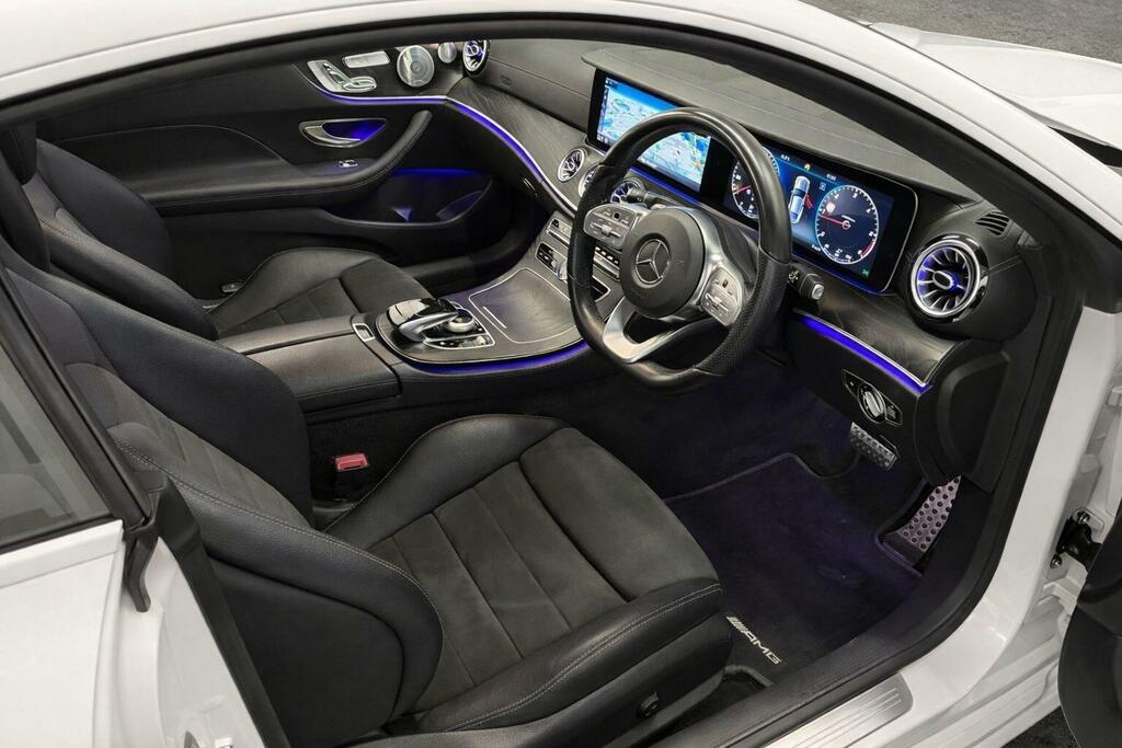 Mercedes-Benz E Class 2.0 E220d Amg Line Premium Plus Coupe White #5