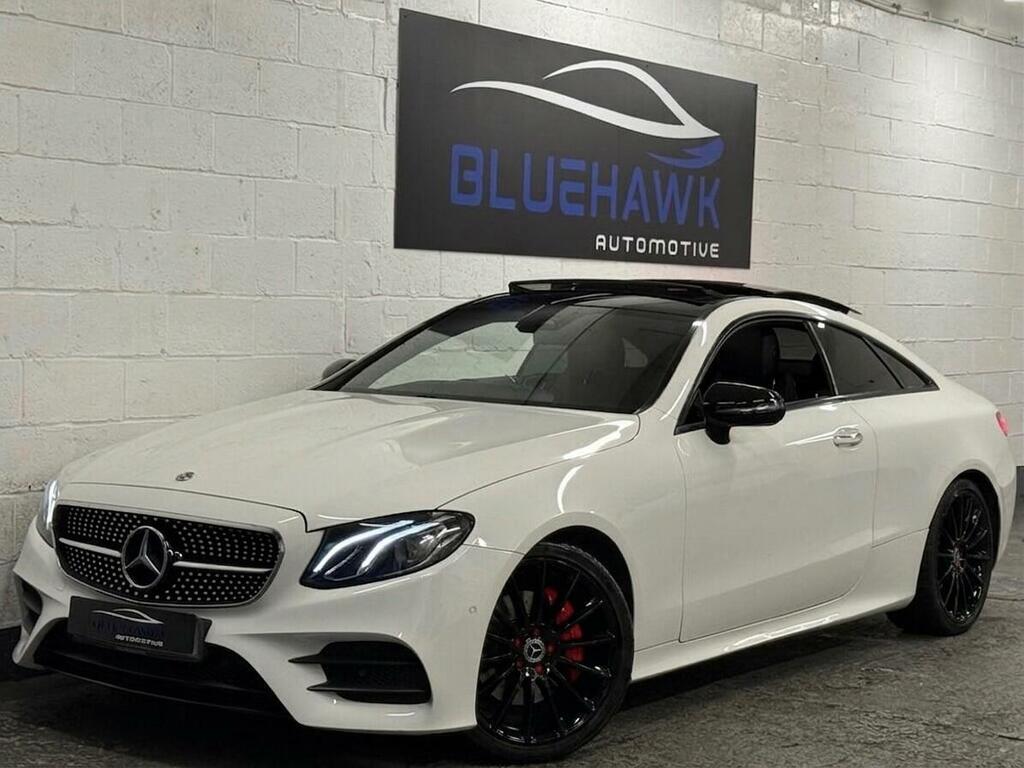 Mercedes-Benz E Class 2.0 E220d Amg Line Premium Plus Coupe White