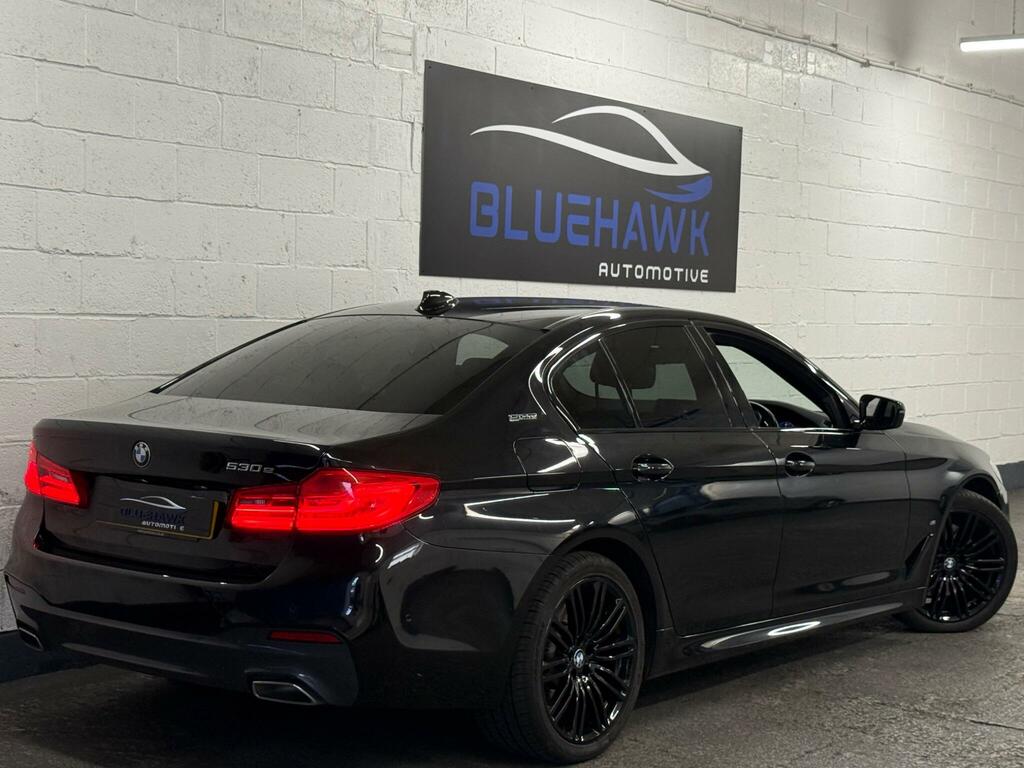 BMW 5 Series 2.0 530E 9.2Kwh M Sport Euro 6 Ss YB68RWE Black #2