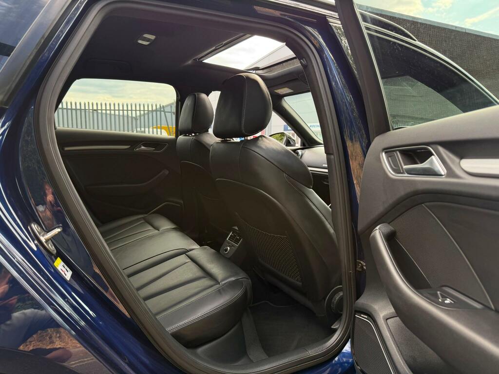 Audi S3 2.0 Tfsi Black Edition Hatchback S Tron Blue #10