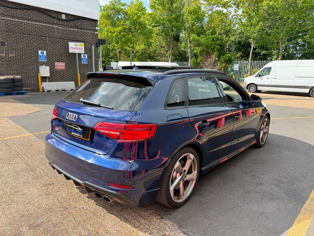 Audi S3 2.0 Tfsi Black Edition Hatchback S Tron Blue #8