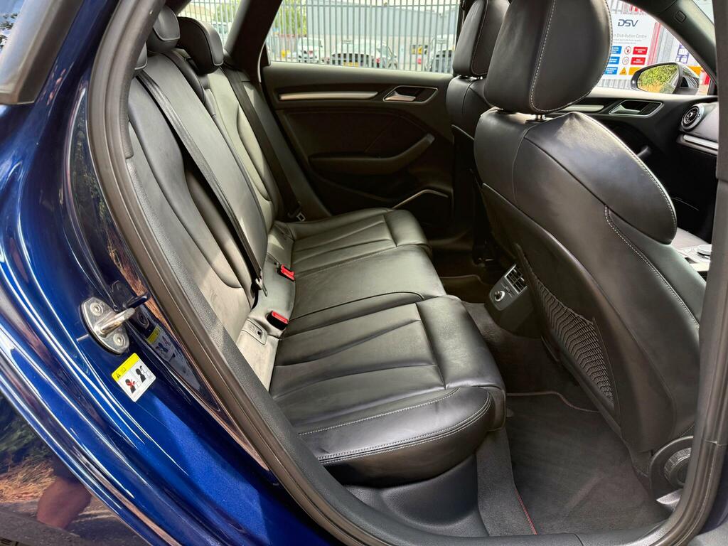 Audi S3 2.0 Tfsi Black Edition Hatchback S Tron Blue #11