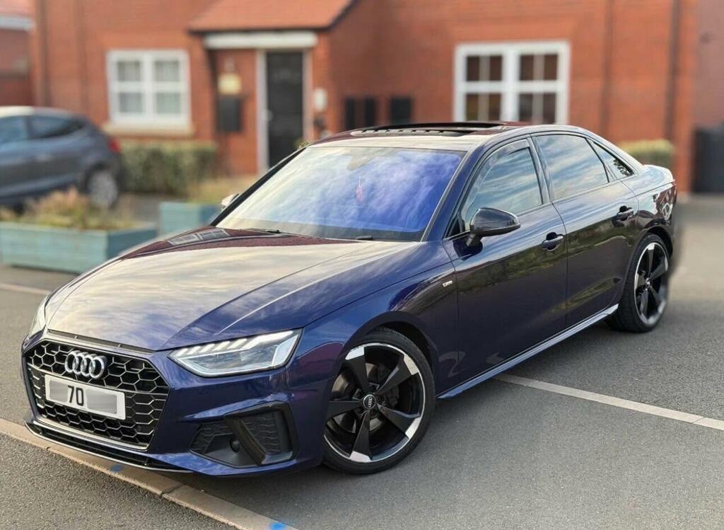 Audi A4 2.0 Tfsi 35 Black Edition S Tronic Euro 6 Ss Blue