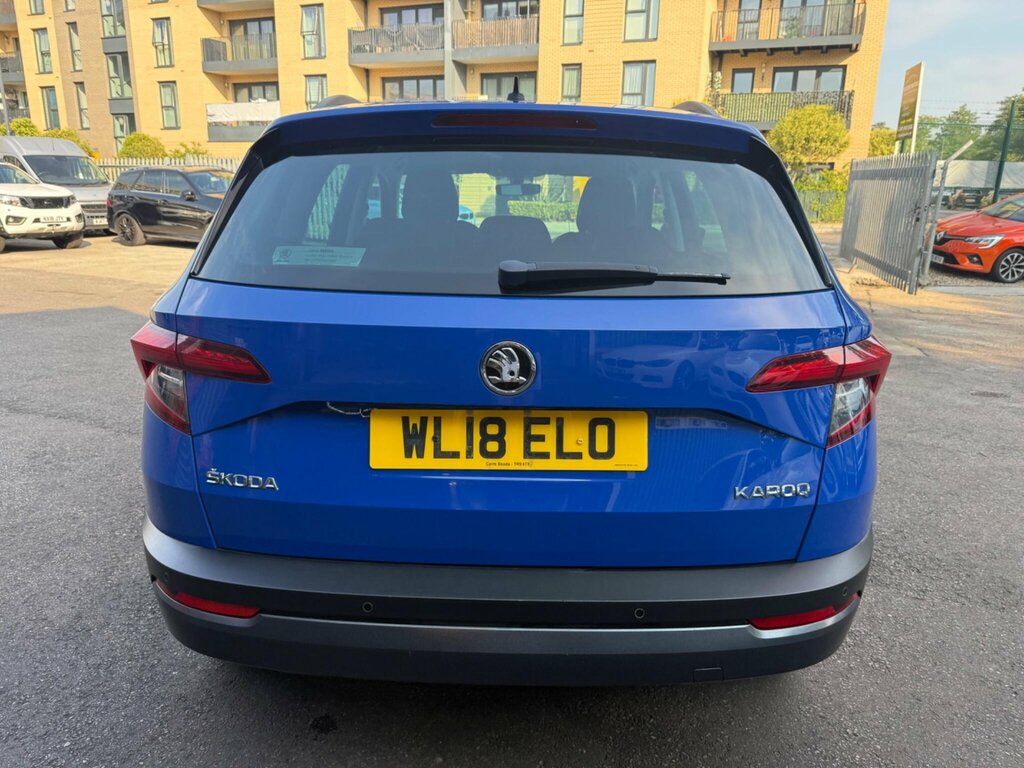 Skoda Karoq 1.0 Tsi Se Technology Dsg Euro 6 Ss WL18ELO Blue #4
