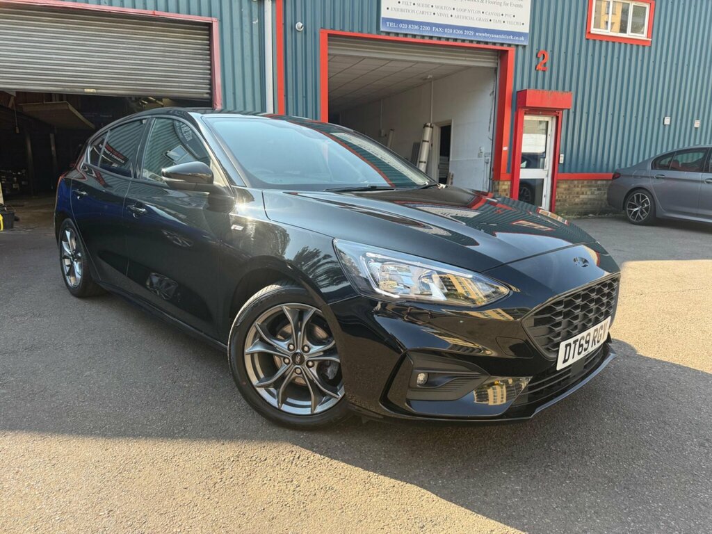 Ford Focus 1.0T Ecoboost St-line Euro 6 Ss DT69RGV Black #3