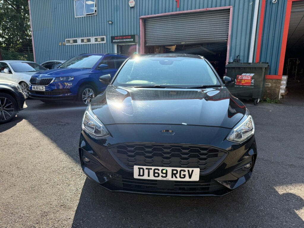 Ford Focus 1.0T Ecoboost St-line Euro 6 Ss DT69RGV Black #2