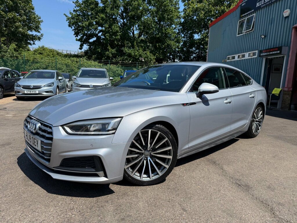 Audi A5 2.0 Tfsi 40 S Line Sportback S Tronic Euro 6 Ss Silver