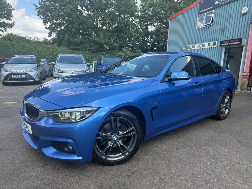 BMW 4 Series Gran Coupe 2.0 420D M Sport Euro 6 Ss Blue