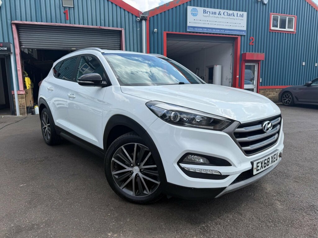 Hyundai Tucson 1.6 T-gdi Go Se Dct Euro 6 EX68XEU White #3