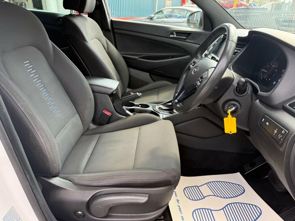 Hyundai Tucson 1.6 T-gdi Go Se Dct Euro 6 EX68XEU White #6
