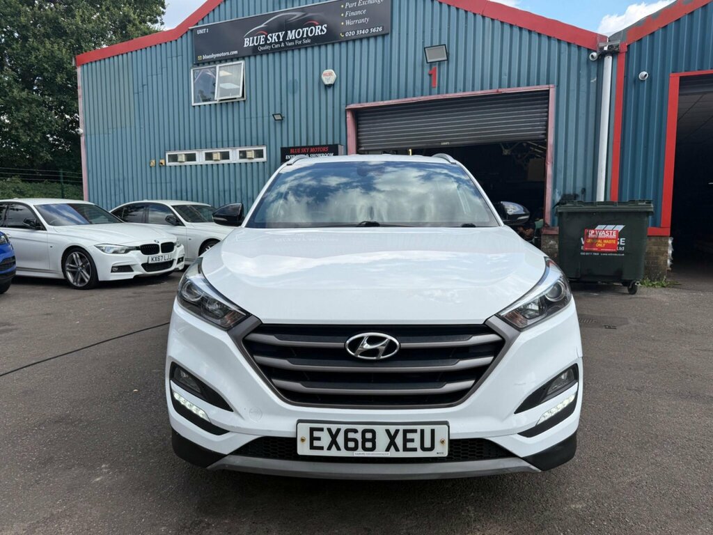 Hyundai Tucson 1.6 T-gdi Go Se Dct Euro 6 EX68XEU White #2