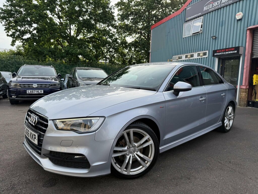 Audi A3 1.4 Tfsi Cod S Line S Tronic Euro 6 Ss Nav Silver