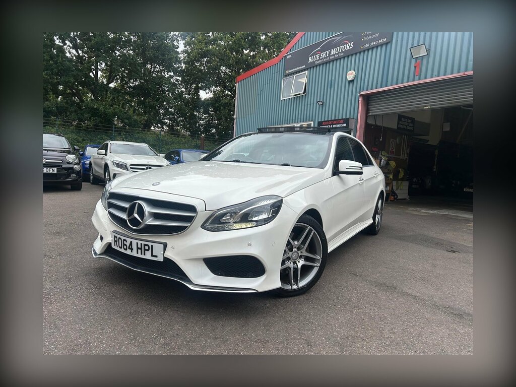 Mercedes-Benz E Class 2.0 E250 Amg Line G-tronic Euro 6 Ss White