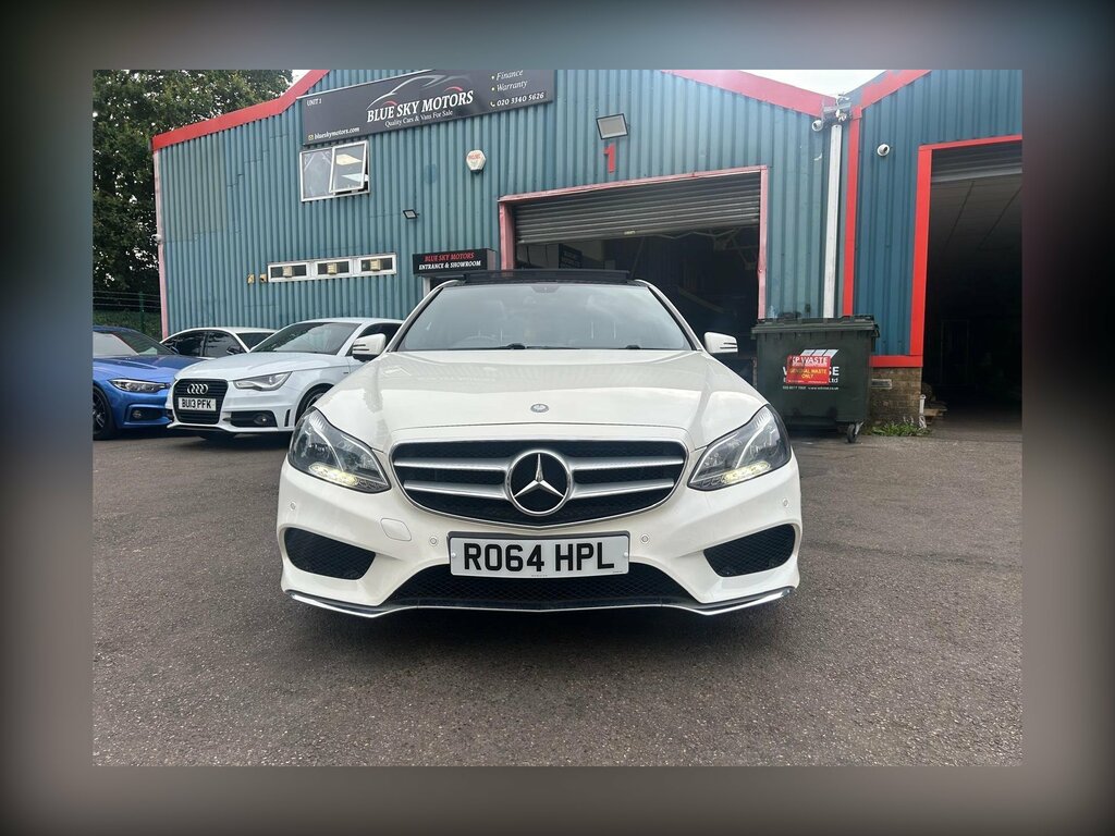 Mercedes-Benz E Class 2.0 E250 Amg Line G-tronic Euro 6 Ss White #2