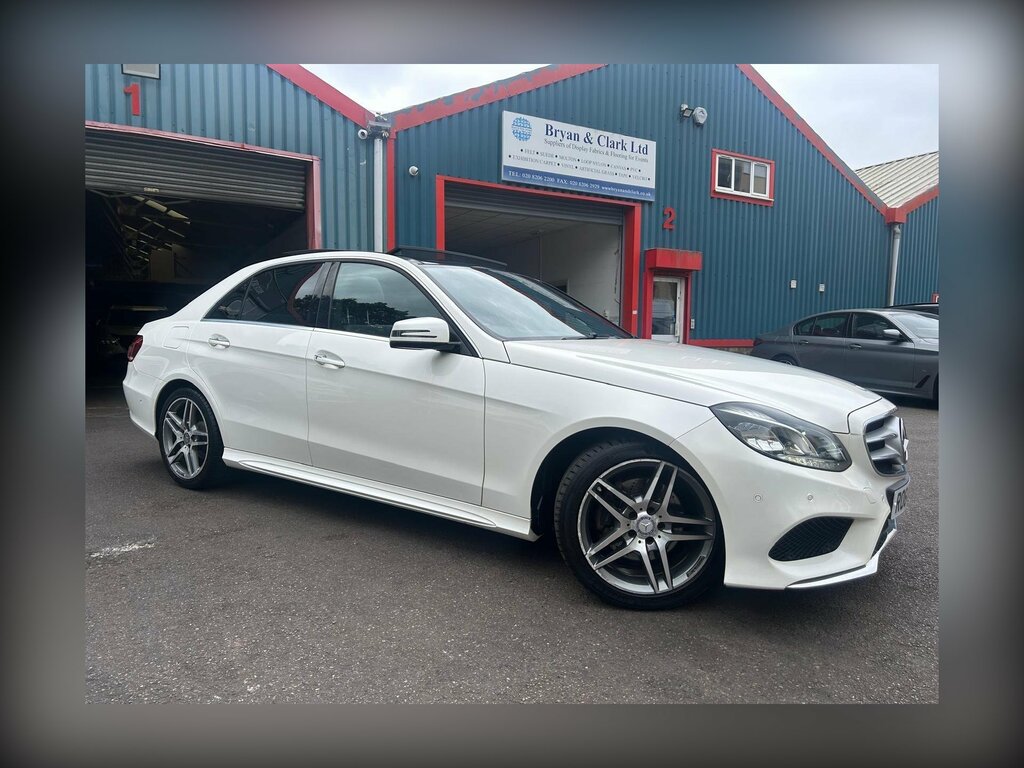 Mercedes-Benz E Class 2.0 E250 Amg Line G-tronic Euro 6 Ss White #3