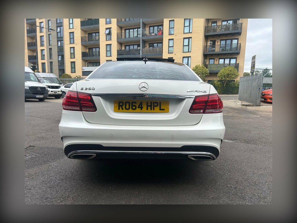 Mercedes-Benz E Class 2.0 E250 Amg Line G-tronic Euro 6 Ss White #4