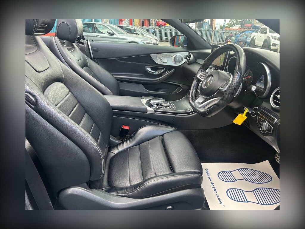 Mercedes-Benz C Class 2.1 C220d Amg Line Premium Plus Cabriolet G-tron ND17VJZ Blue #6