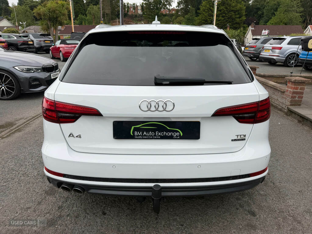 Audi A4 S Line Quattro S Tronic White #6