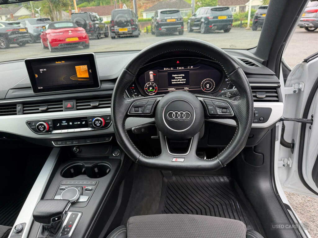 Audi A4 Estate 2.0 Tdi Ultra Sport Euro 6 Ss 2016 Black #10