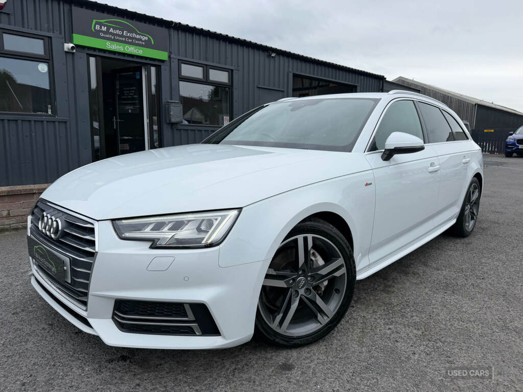 Audi A4 S Line Quattro S Tronic White