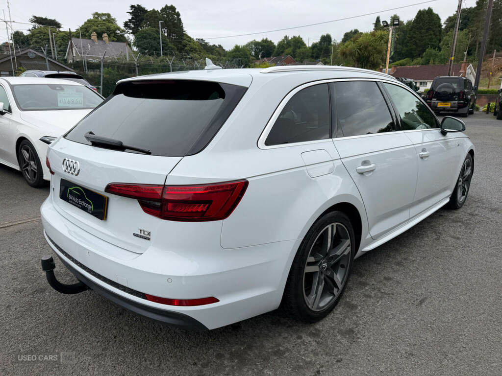 Audi A4 Estate 2.0 Tdi Ultra Sport Euro 6 Ss 2016 Black #8