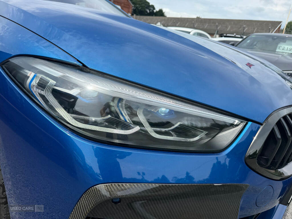 BMW 8 Series 840D Xdrive Blue #4