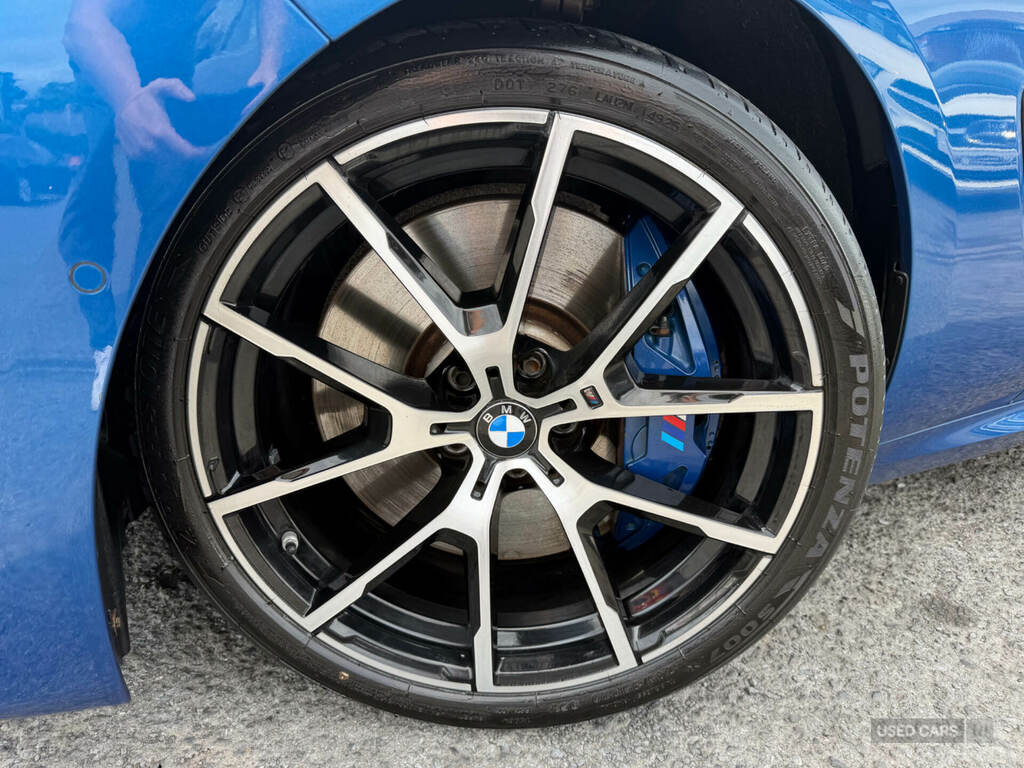 BMW 8 Series 840D Xdrive Blue #2