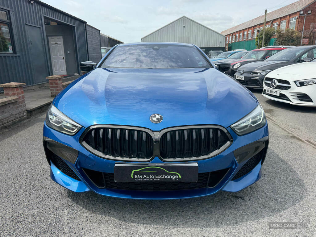 BMW 8 Series 840D Xdrive Blue #3