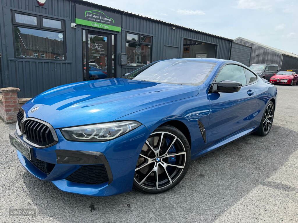 BMW 8 Series 840D Xdrive Blue