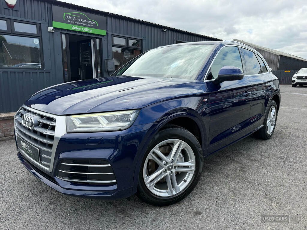 Audi Q5 40 Tdi Quattro S Line S Tronic Blue
