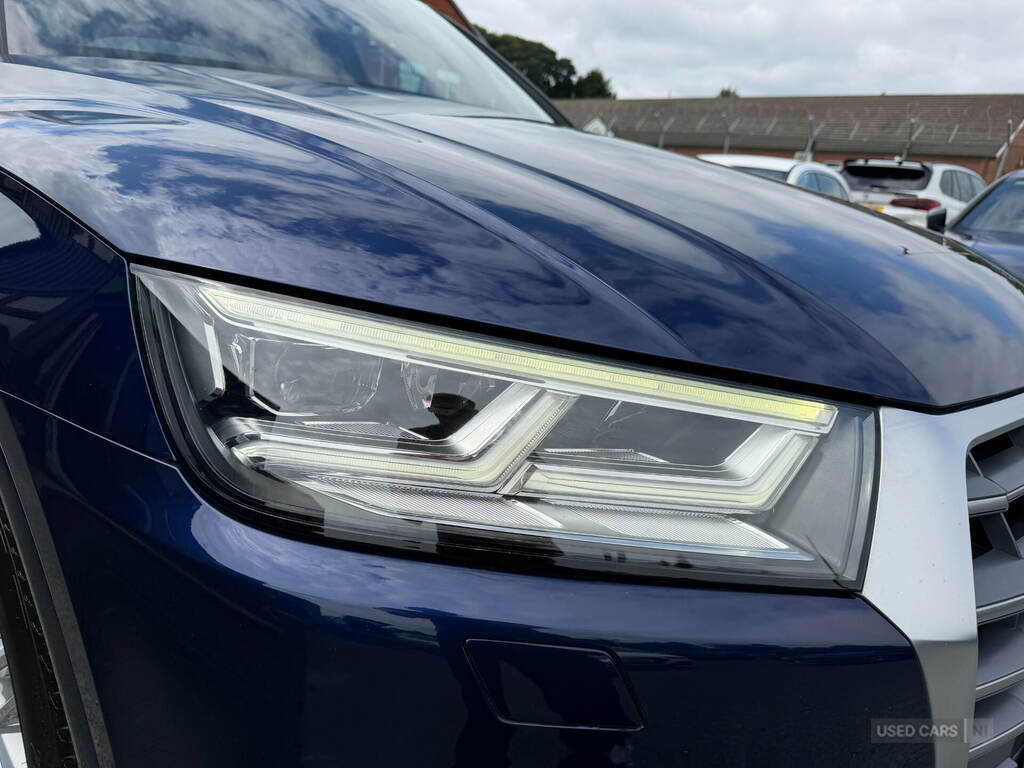 Audi Q5 40 Tdi Quattro S Line S Tronic Blue #4