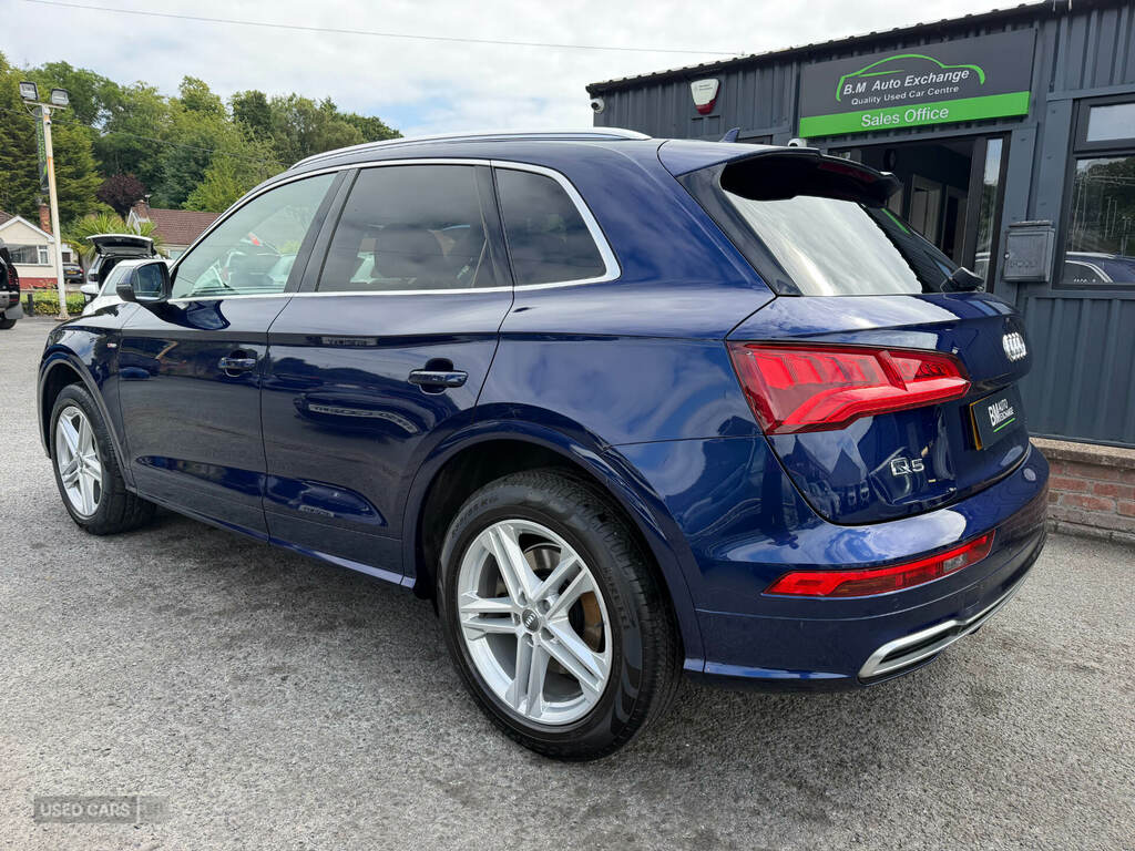 Audi Q5 40 Tdi Quattro S Line S Tronic Blue #5