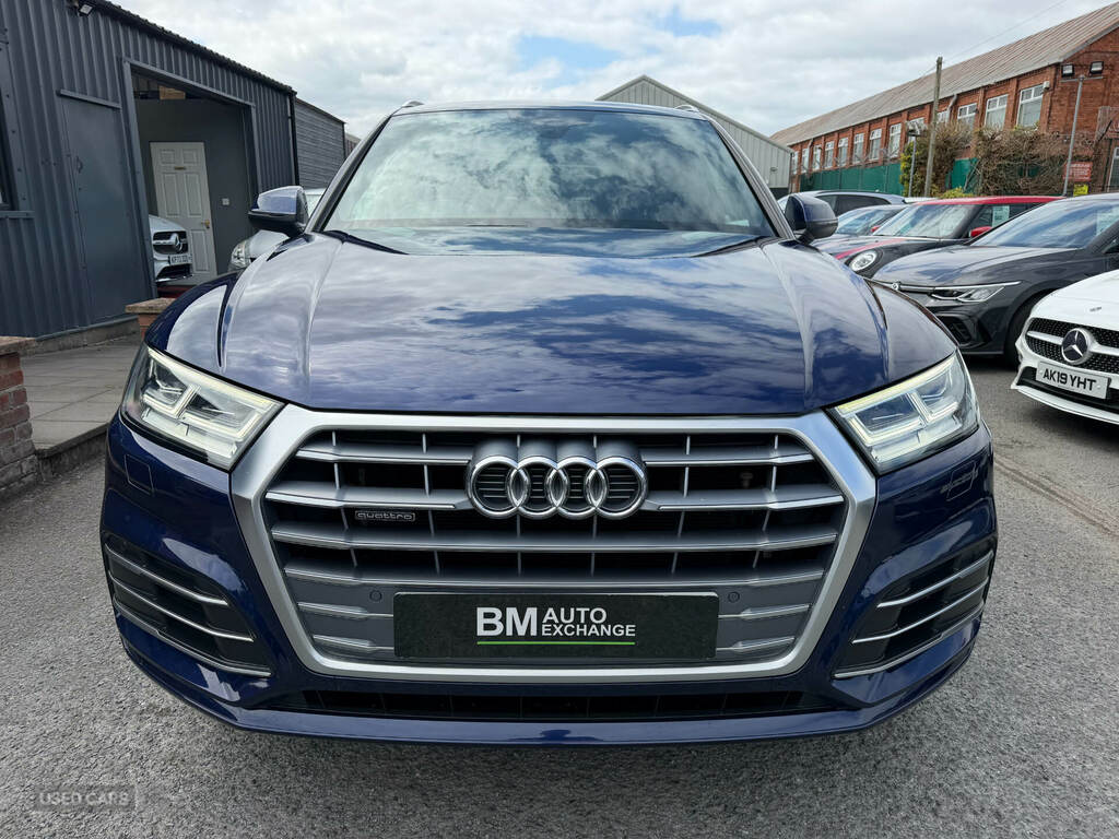 Audi Q5 40 Tdi Quattro S Line S Tronic Blue #3
