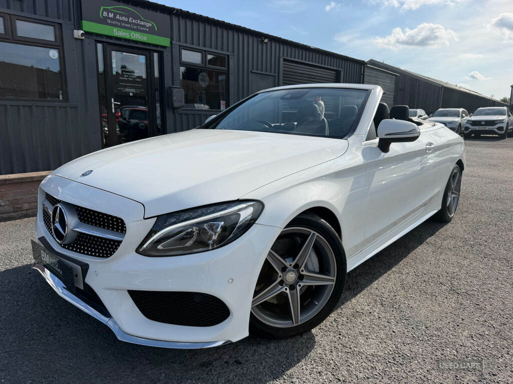 Mercedes-Benz C Class C250d Amg Line White
