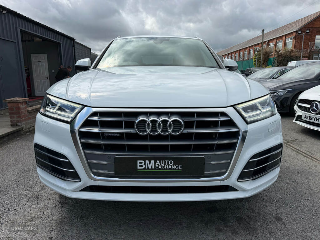 Audi Q5 40 Tdi Quattro S Line S Tronic White #3