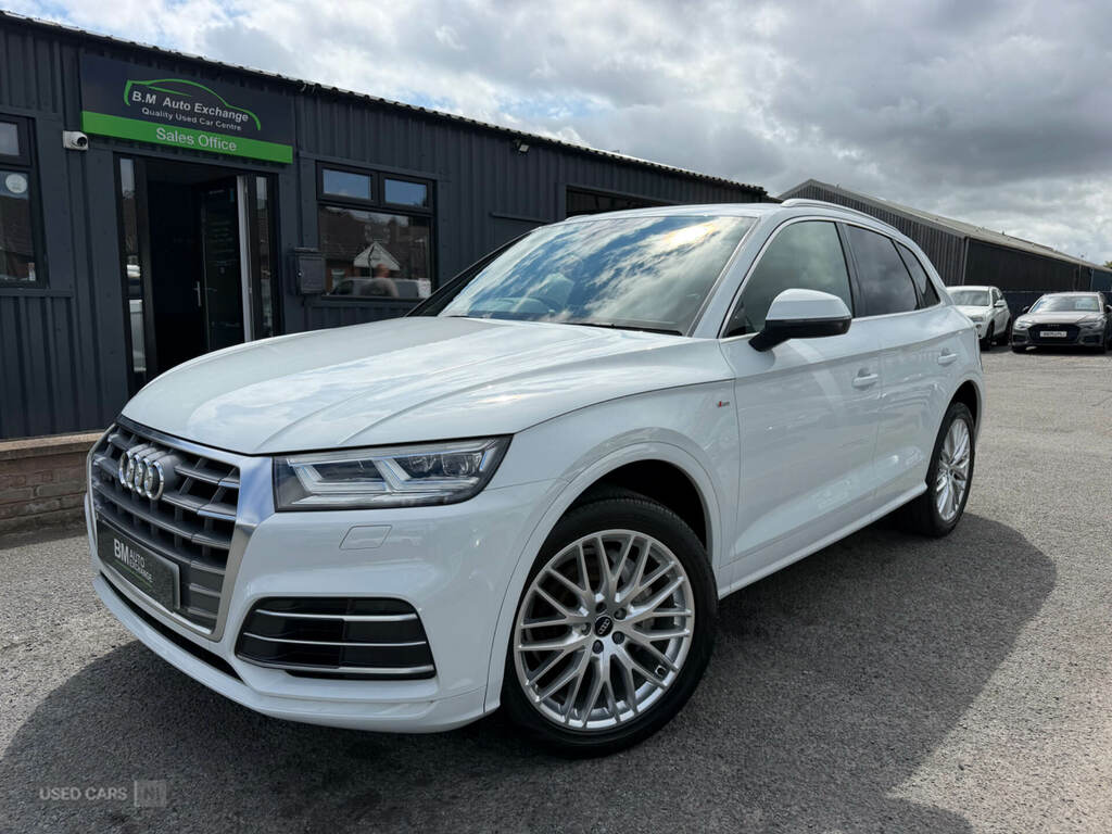 Audi Q5 40 Tdi Quattro S Line S Tronic White