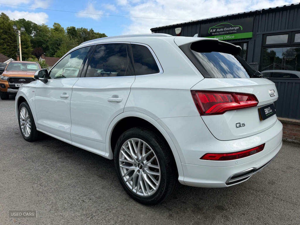 Audi Q5 40 Tdi Quattro S Line S Tronic White #5
