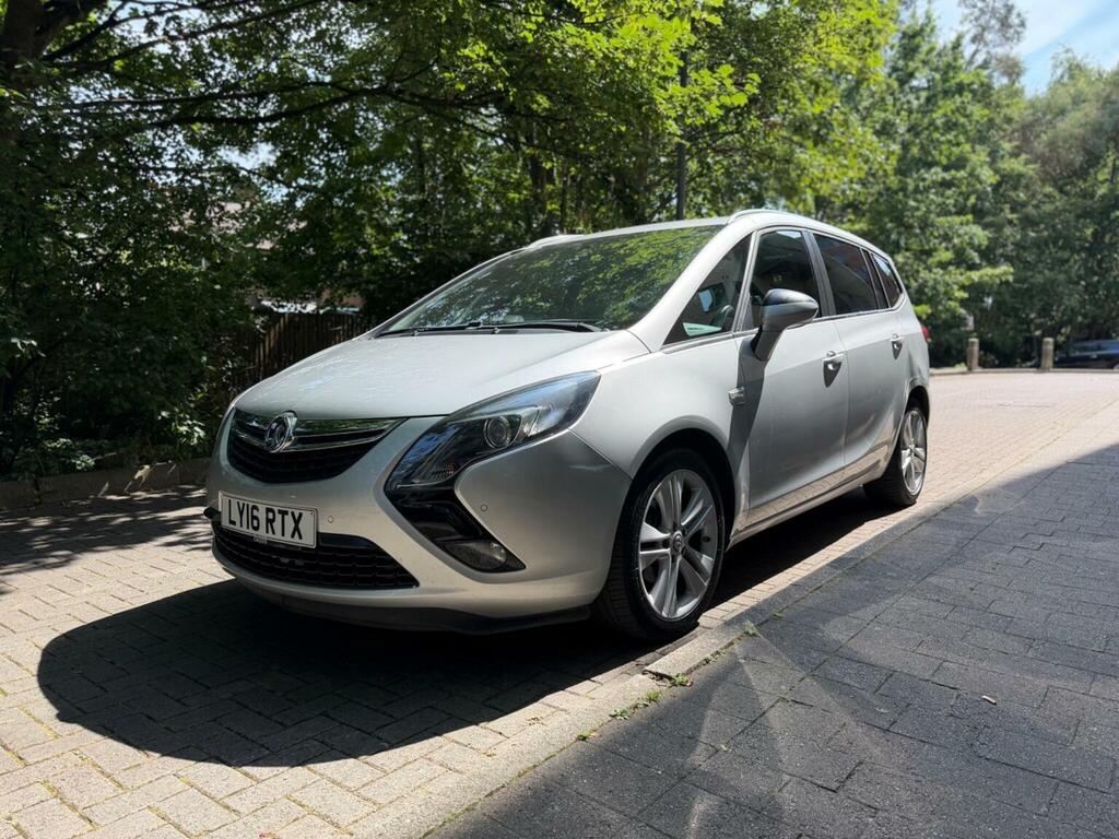 Vauxhall Zafira Tourer 1.4I Turbo Sri Euro 6 Silver #3