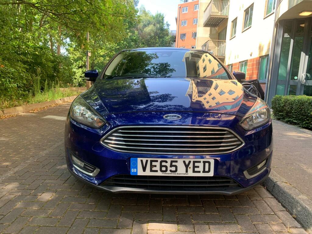 Ford Focus 1.0T Ecoboost Titanium Euro 6 Ss 201665 Blue #2