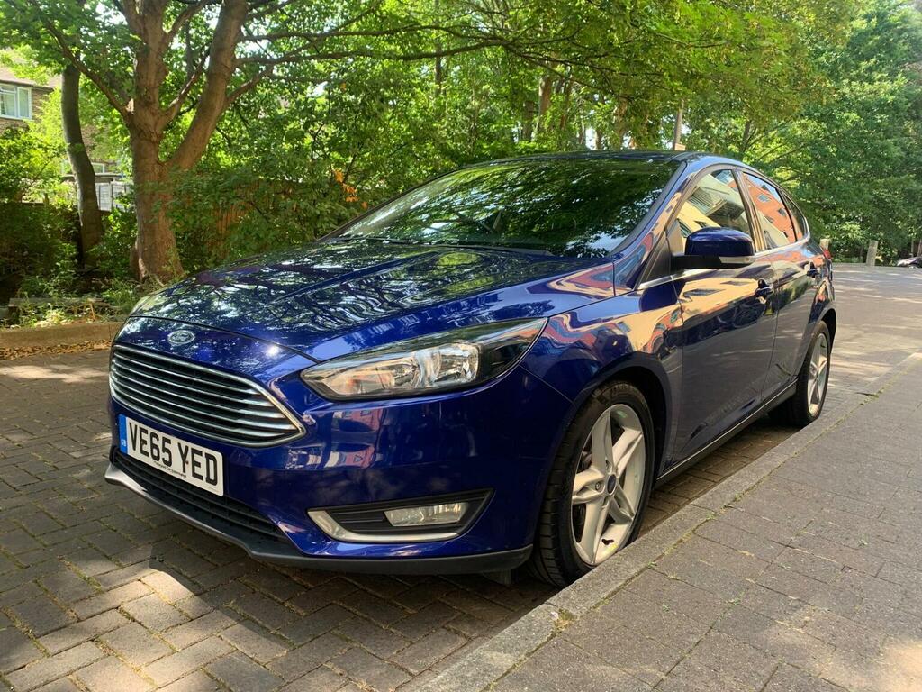 Ford Focus 1.0T Ecoboost Titanium Euro 6 Ss 201665 Blue #3