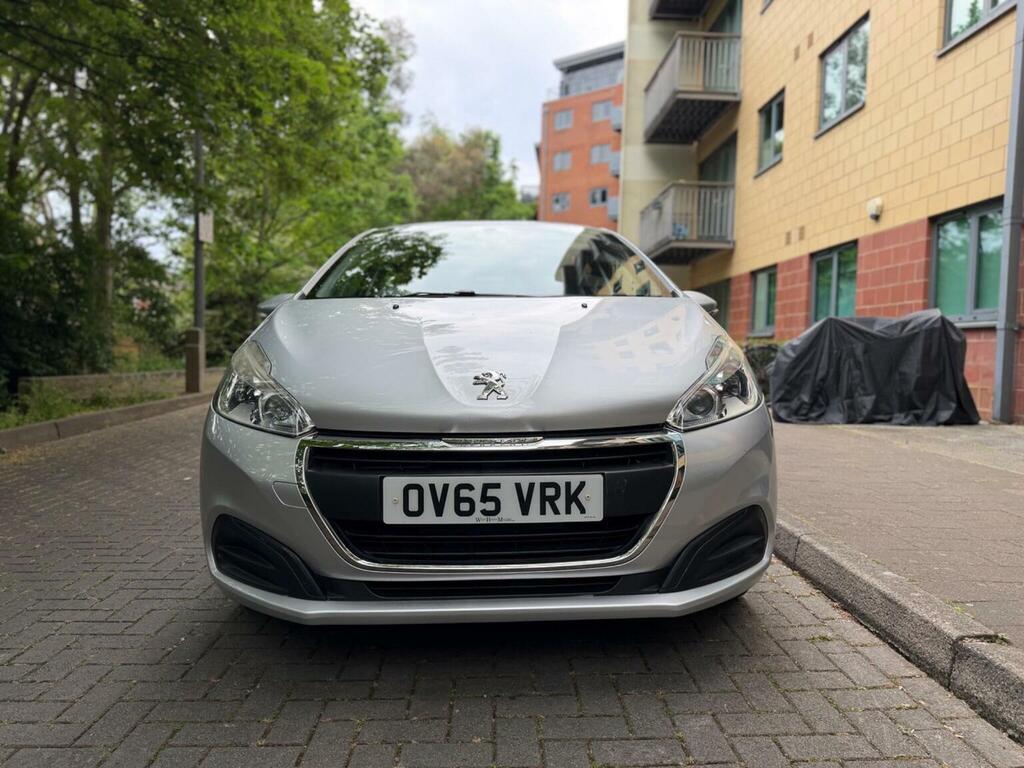 Peugeot 208 1.0 Puretech Active Euro 6 201565 OV65VRK Silver #2
