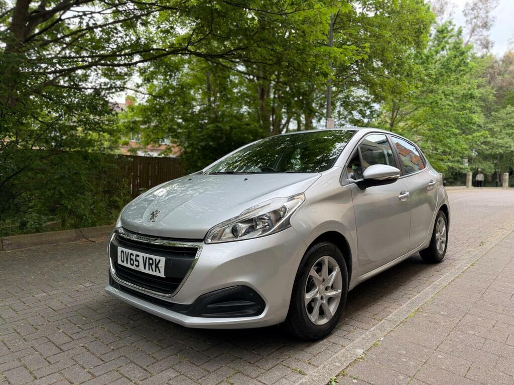 Peugeot 208 1.0 Puretech Active Euro 6 201565 OV65VRK Silver #3