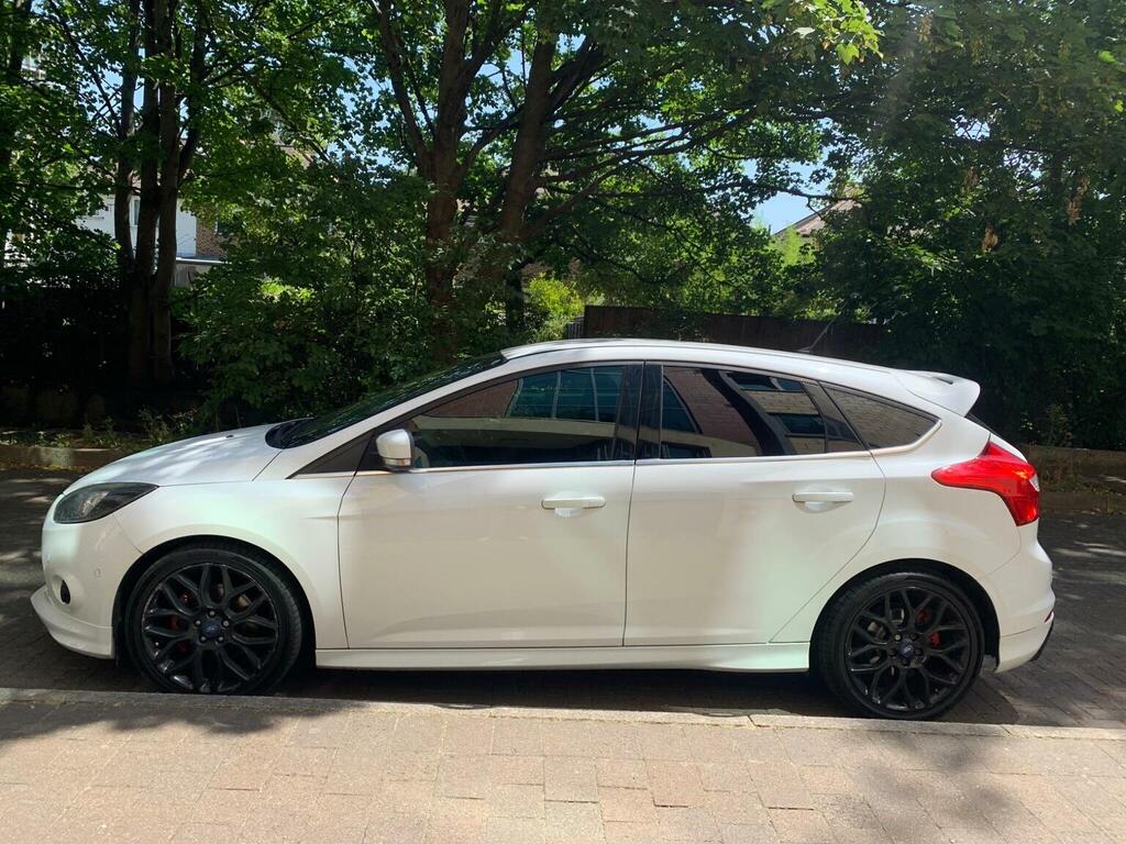 Ford Focus 1.6T Ecoboost Zetec S Euro 5 Ss White #4
